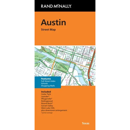 Rand McNally Folded Map: Austin Street Map