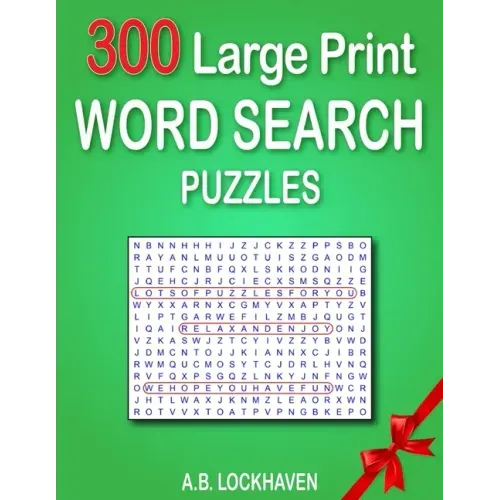300 Large Print Word Search Puzzles
