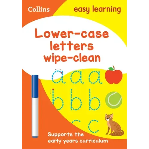 Lower-Case Letters: Wipe-Clean