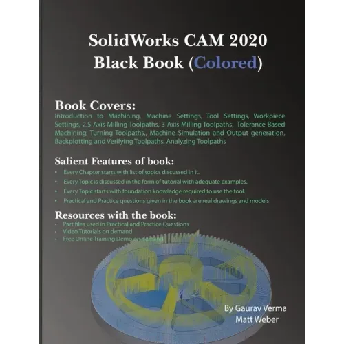 SolidWorks CAM 2020 Black Book (Colored)
