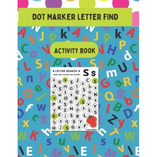 Dot Marker Letter Search Activity Book
