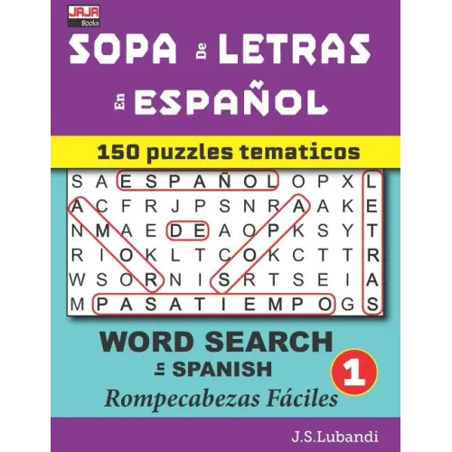 SOPA de LETRAS en ESPAÑOL (WORD SEARCH in SPANISH)