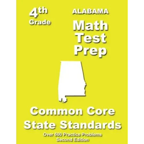 Alabama 4th Grade Math Test Prep: Common Core Learning Standards