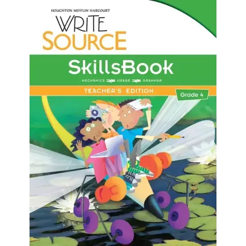 Write Source SkillsBook Teacher's Edition Grade 4