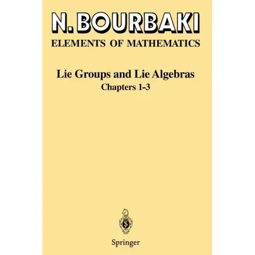 Lie Groups and Lie Algebras: Chapters 1-3