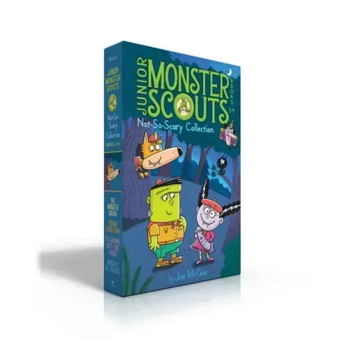 Junior Monster Scouts Not-So-Scary Collection Books 1-4 (Boxed Set): The Monster Squad; Crash! Bang! Boo!; It's Raining Bats and Frogs!; Monster of Di