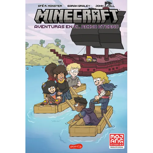 Minecraft Oficial: Aventuras En El Reino Eterno (Cómic) (Official Minecraft: Adv: (Official Minecraft: Adventures in the Eternal Realm (Comic Book) -