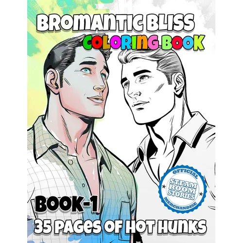 Bromantic Bliss - Book 1: Adult Coloring Book