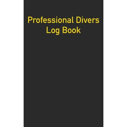 Professional Divers Log Book