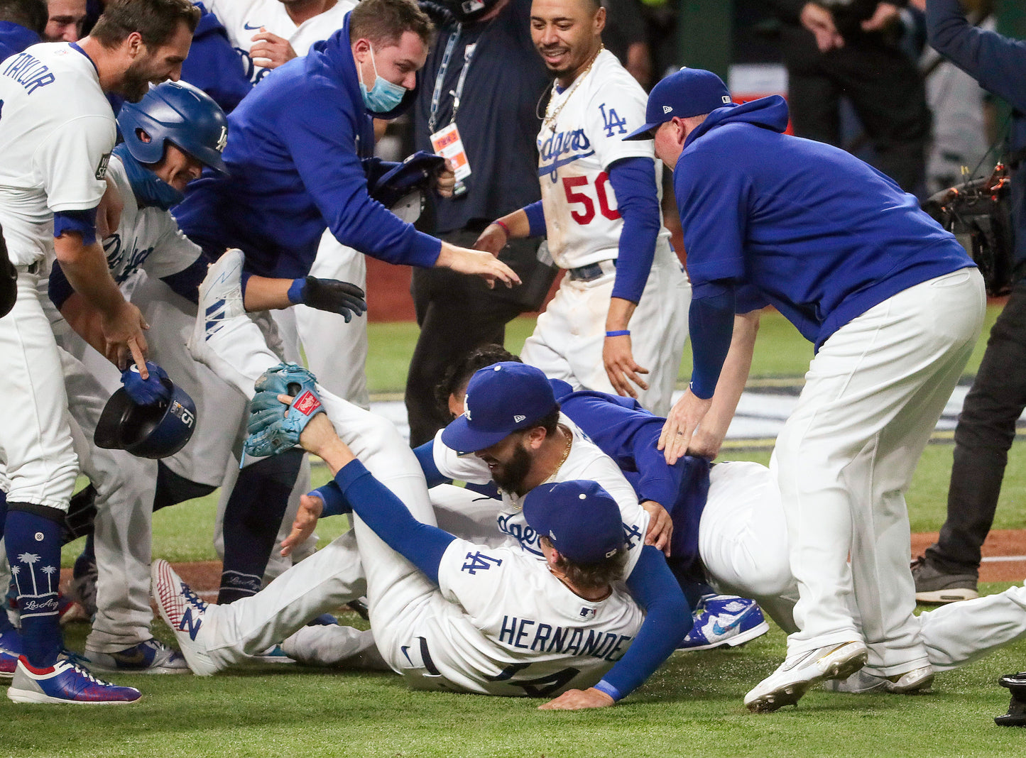 Blue Heaven: The Story of the Los Angeles Dodgers' 2020 World Series Season Book