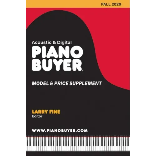 Piano Buyer Model & Price Supplement / Fall 2020