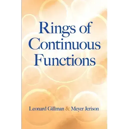 Rings of Continuous Functions