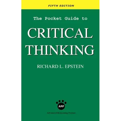 The Pocket Guide to Critical Thinking fifth edition