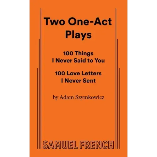 Two One-Act Plays