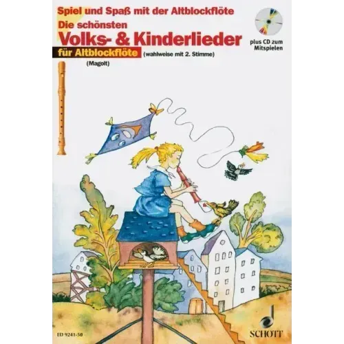 Volks- Und Kinderlieder: For Recorder