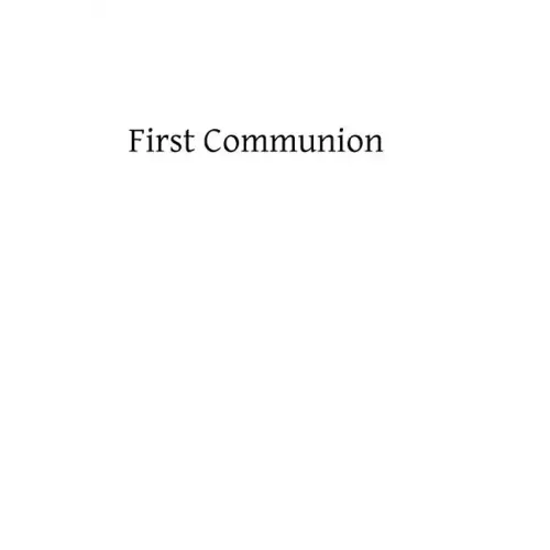 First Communion