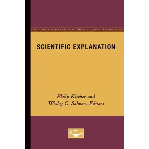 Scientific Explanation: Volume 13