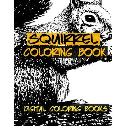 Squirrel Coloring Book