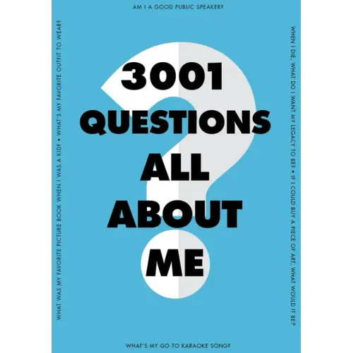 3,001 Questions All about Me