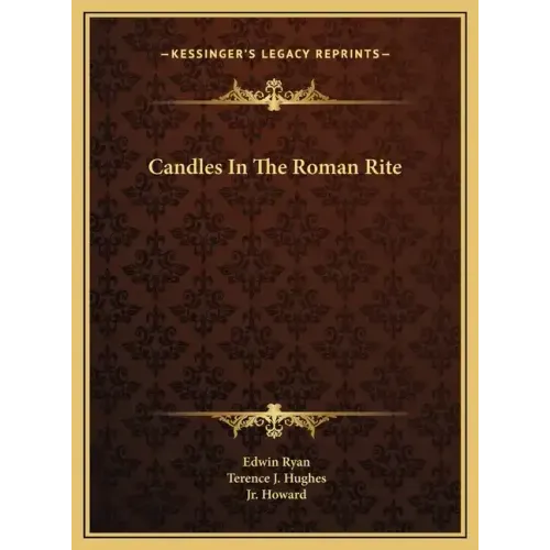 Candles In The Roman Rite