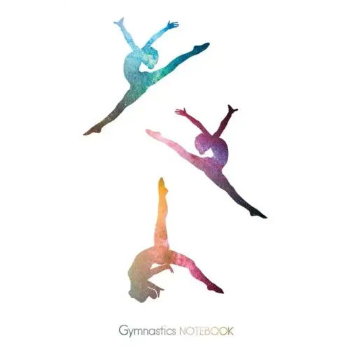 Gymnastics Notebook: (galaxy cover)