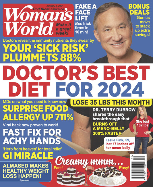 Woman's World - 01.08.24  Doctors Best Diet for 2024