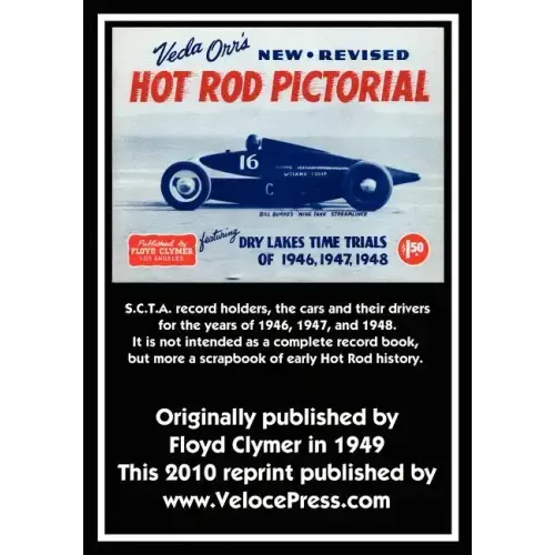 Veda Orr's New Revised Hot Rod Pictorial