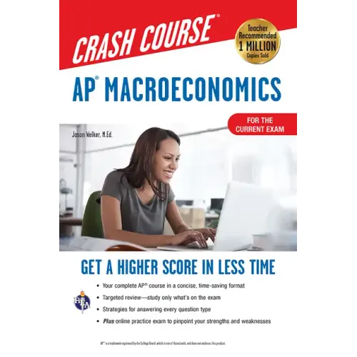 Ap(r) Macroeconomics Crash Course, Book + Online: Get a Higher Score in Less Time