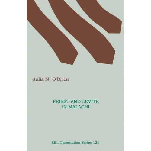 Priest and Levite in Malachi