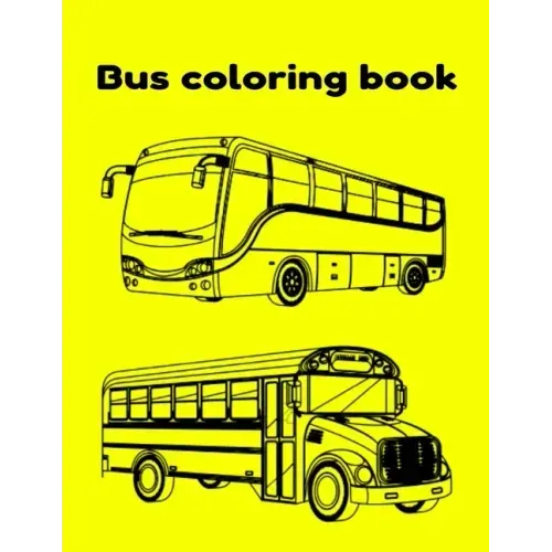 Bus coloring book
