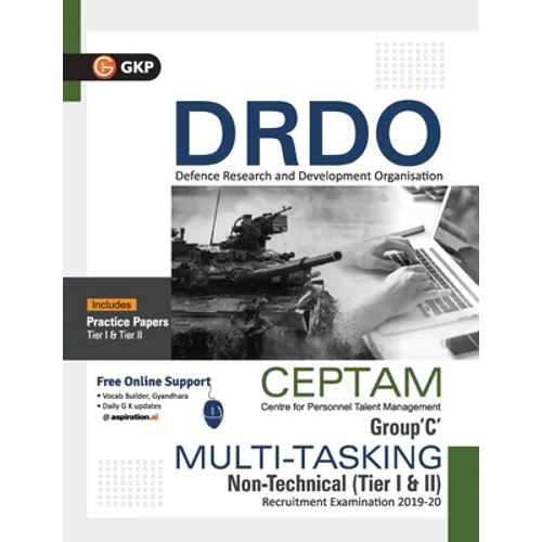 Drdo Ceptam 2019-20: Group C Multi-Tasking (Non-Technical)