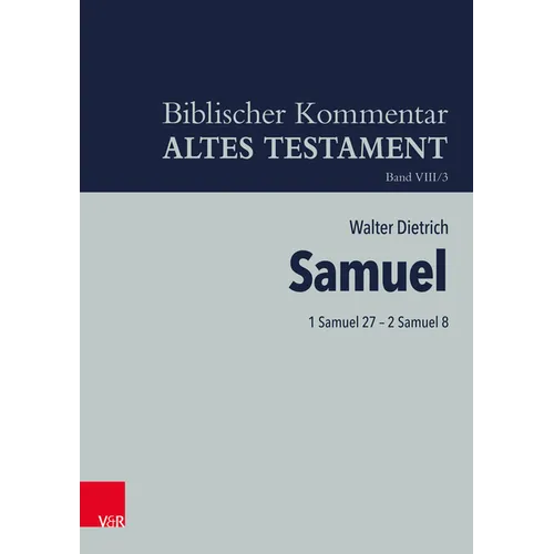 1 Samuel 27 - 2 Samuel 8: Einbanddecke