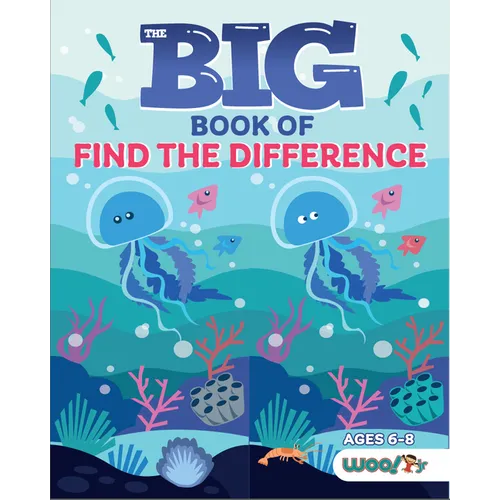 The Big Book of Find the Difference: A Spot the Difference Activity Book for Kids