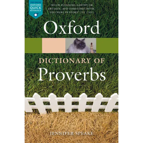 Oxford Dictionary of Proverbs