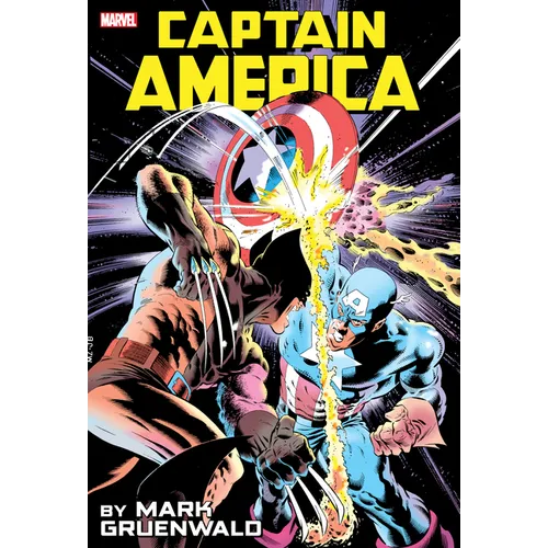 Captain America by Mark Gruenwald Omnibus Vol. 1 Zeck Captain America vs. Wolverine Cover
