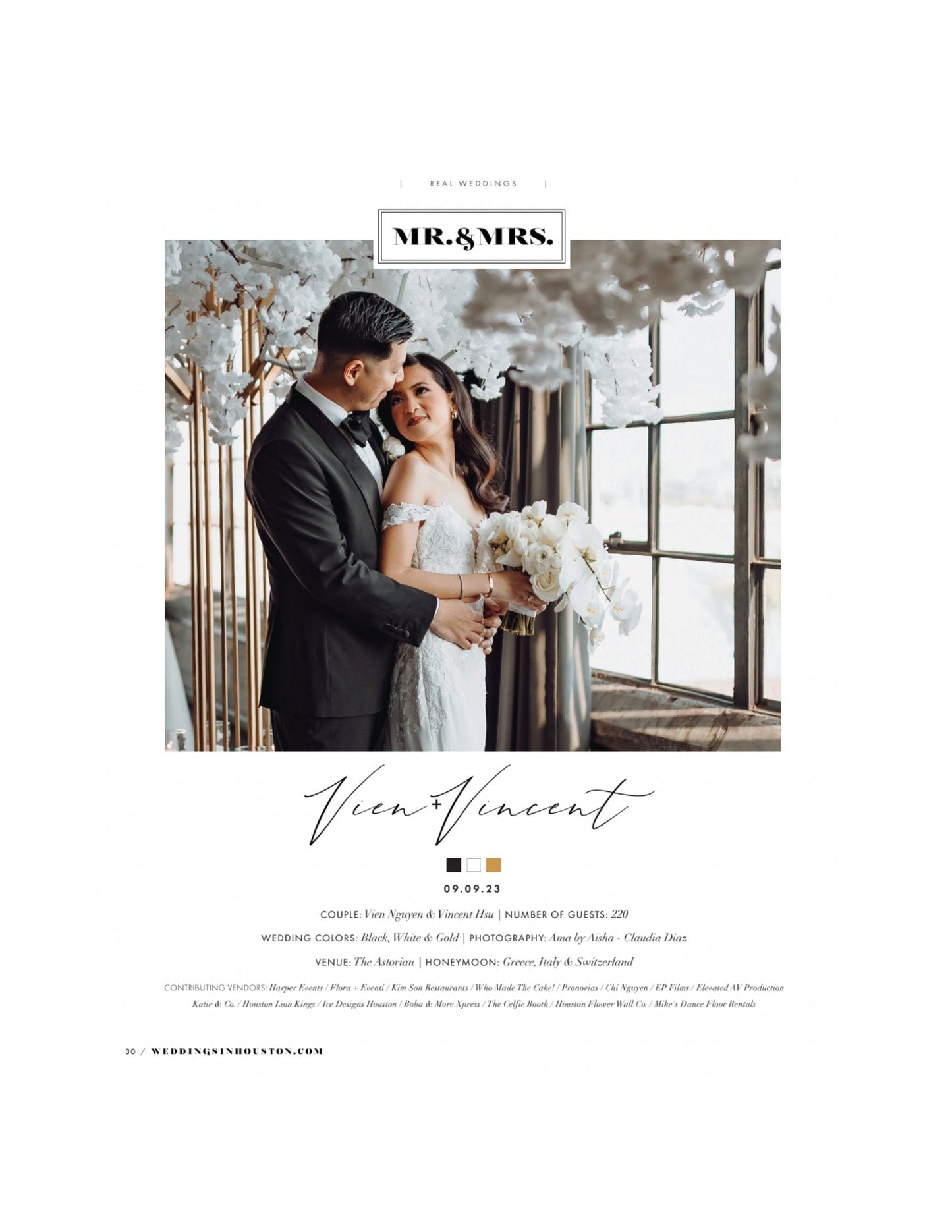 Weddings In Houston - 2024 & 2025 Guide To The Hottest Weddings Trends In Design, Style & Fashion