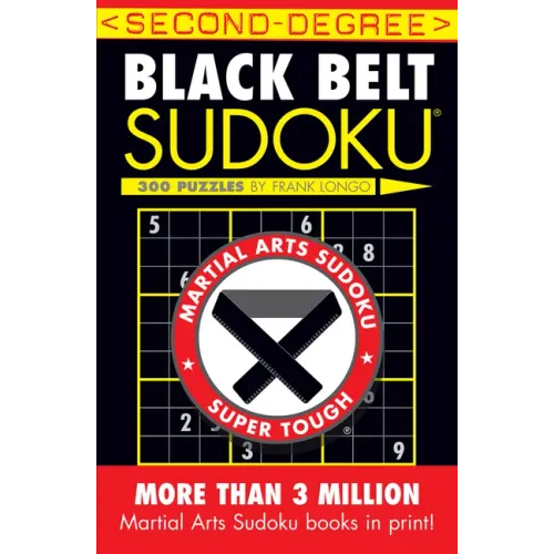 Second-Degree Black Belt Sudoku(r)