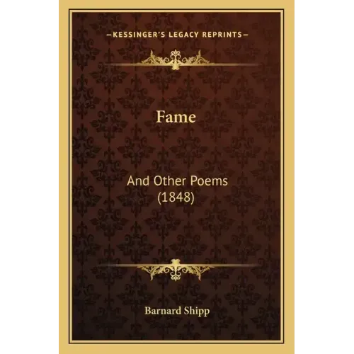 Fame: And Other Poems (1848)