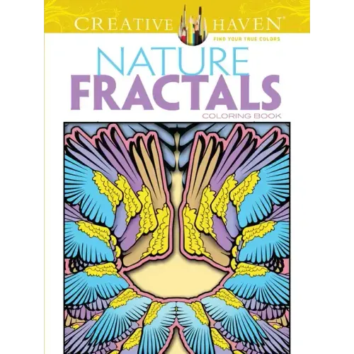 Nature Fractals Coloring Book