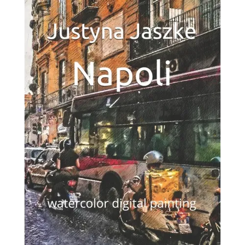 Napoli: watercolor digital painting