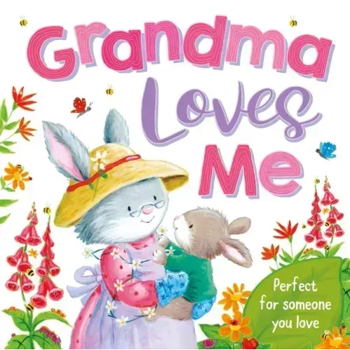 Grandma Loves Me: Padded Board Book