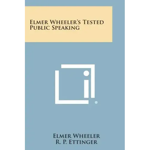 Elmer Wheeler's Tested Public Speaking