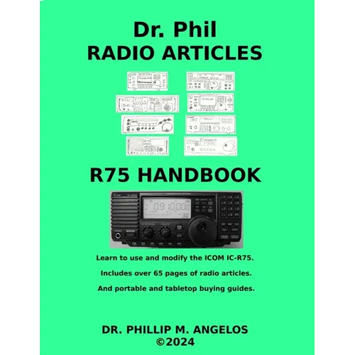 ICOM IC-R75 Handbook and Radio Articles