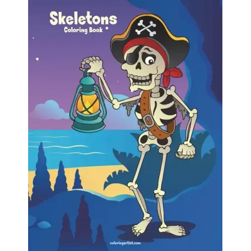 Skeletons Coloring Book 1