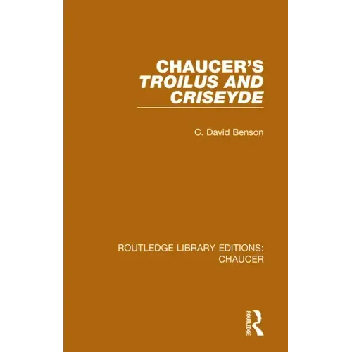 Chaucer's Troilus and Criseyde