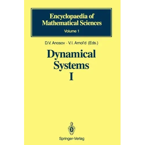 Dynamical Systems I: Ordinary Differential Equations and Smooth Dynamical Systems