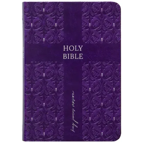 KJV Holy Bible Compact Amethyst