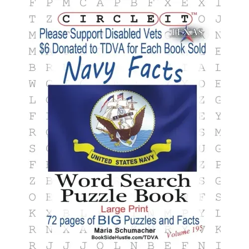 Circle It, United States Navy Facts, Word Search, Puzzle Book