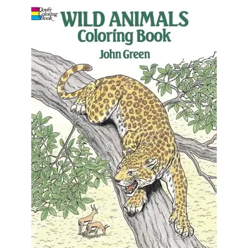 Wild Animals Coloring Book