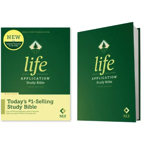 NLT Life Application Study Bible, Third Edition (Red Letter, Hardcover)
